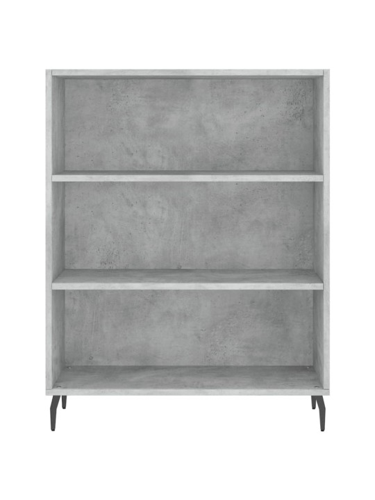 Komoda, betono pilkos spalvos, 69,5x34x180cm, apdirbta mediena