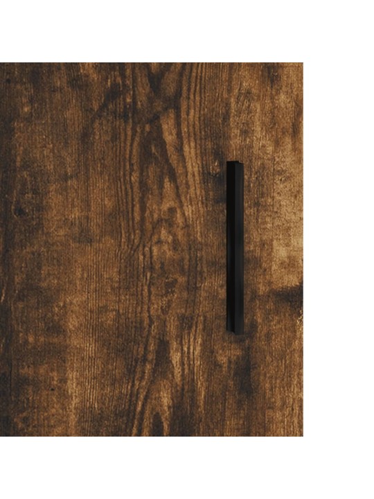 Komoda, dūminio ąžuolo spalvos, 69,5x34x180cm, apdirbta mediena
