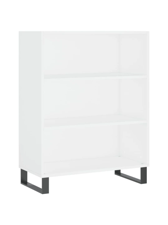 Komoda, baltos spalvos, 69,5x34x180cm, apdirbta mediena