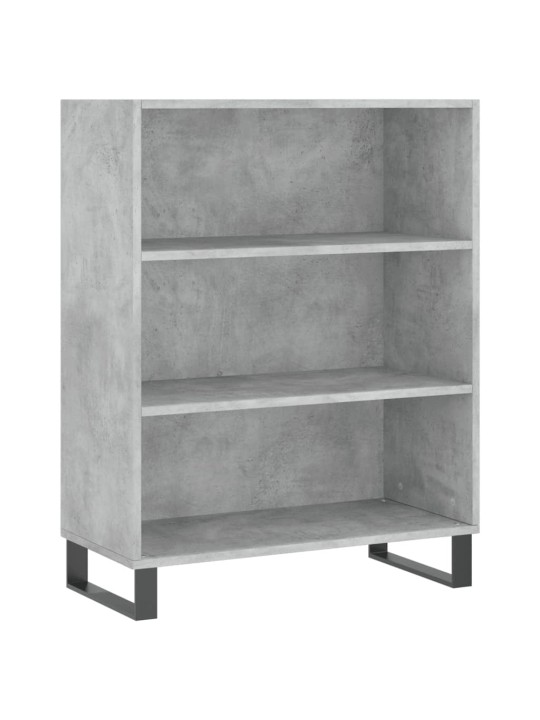 Komoda, betono pilkos spalvos, 69,5x34x180cm, apdirbta mediena