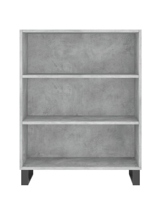Komoda, betono pilkos spalvos, 69,5x34x180cm, apdirbta mediena