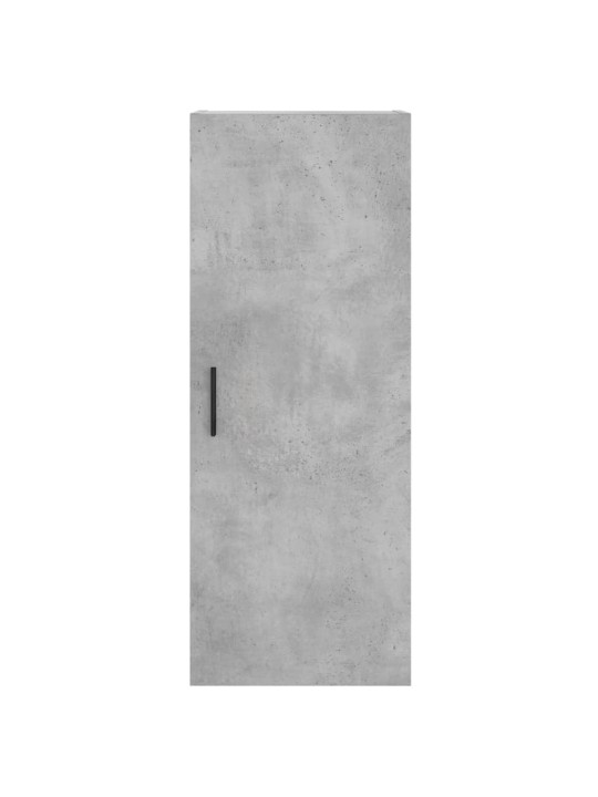 Komoda, betono pilkos spalvos, 34,5x34x180cm, apdirbta mediena