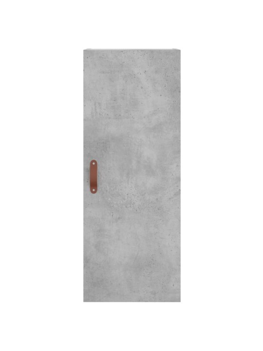 Komoda, betono pilkos spalvos, 34,5x34x180cm, apdirbta mediena