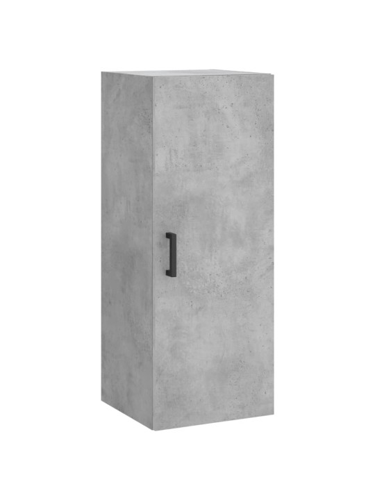 Komoda, betono pilkos spalvos, 34,5x34x180cm, apdirbta mediena