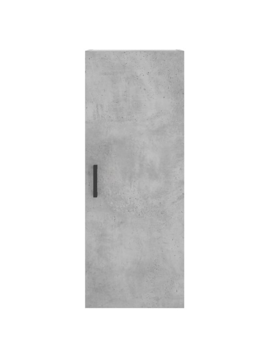 Komoda, betono pilkos spalvos, 34,5x34x180cm, apdirbta mediena