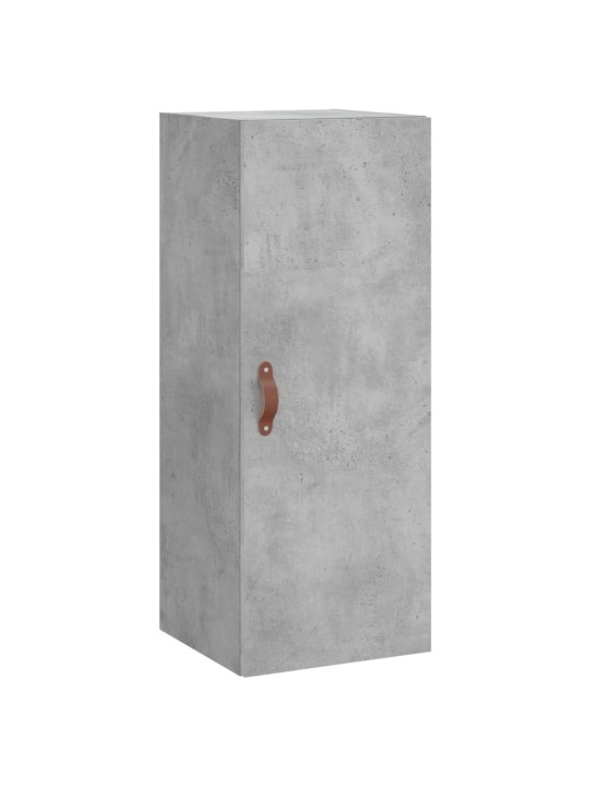 Komoda, betono pilkos spalvos, 34,5x34x180cm, apdirbta mediena
