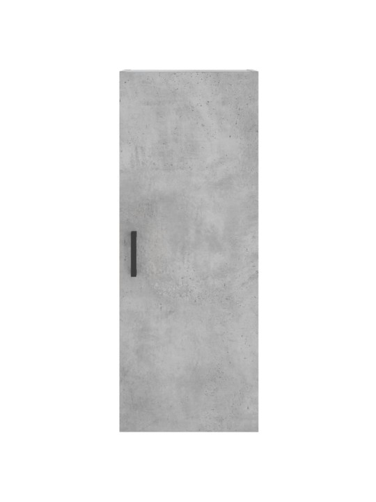 Komoda, betono pilkos spalvos, 34,5x34x180cm, apdirbta mediena