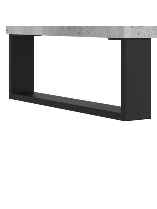 Komoda, betono pilkos spalvos, 34,5x34x180cm, apdirbta mediena