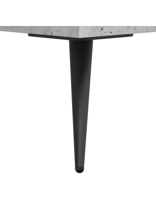 Komoda, betono pilkos spalvos, 34,5x34x180cm, apdirbta mediena