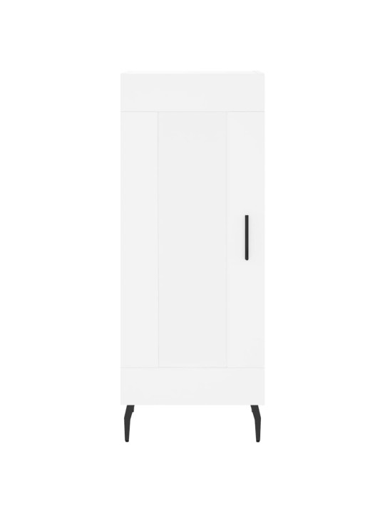 Komoda, baltos spalvos, 34,5x34x180cm, apdirbta mediena