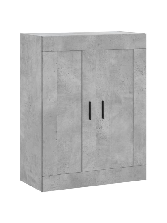 Komoda, betono pilkos spalvos, 69,5x34x180cm, apdirbta mediena