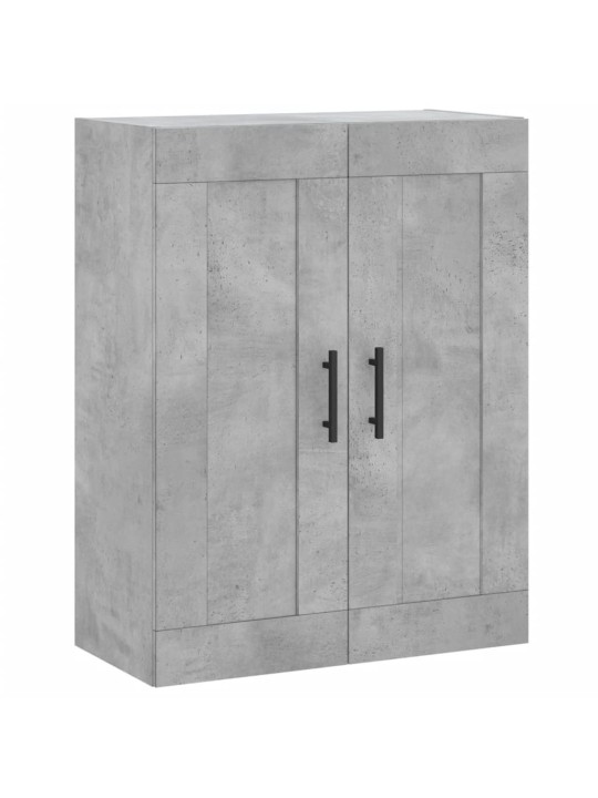 Komoda, betono pilkos spalvos, 69,5x34x180cm, apdirbta mediena