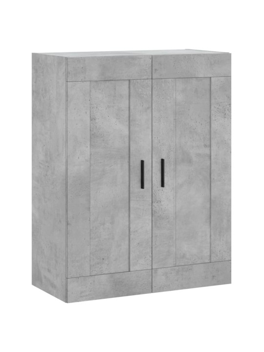Komoda, betono pilkos spalvos, 69,5x34x180cm, apdirbta mediena