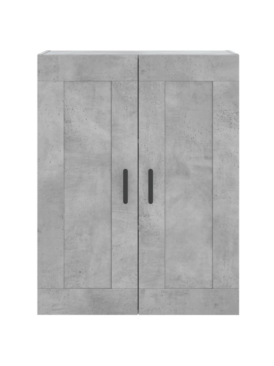 Komoda, betono pilkos spalvos, 69,5x34x180cm, apdirbta mediena