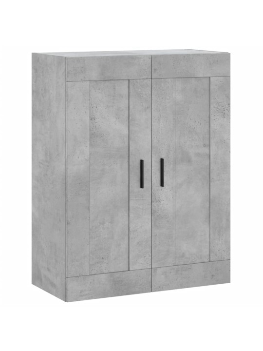 Komoda, betono pilkos spalvos, 69,5x34x180cm, apdirbta mediena