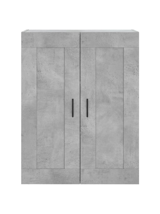 Komoda, betono pilkos spalvos, 69,5x34x180cm, apdirbta mediena