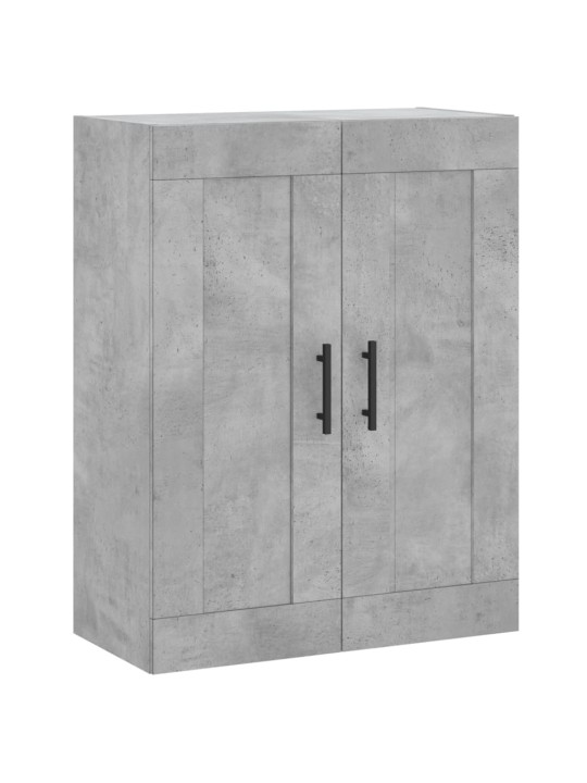 Komoda, betono pilkos spalvos, 69,5x34x180cm, apdirbta mediena