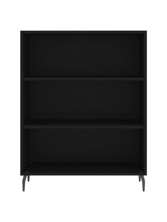 Komoda, juodos spalvos, 69,5x34x180cm, apdirbta mediena