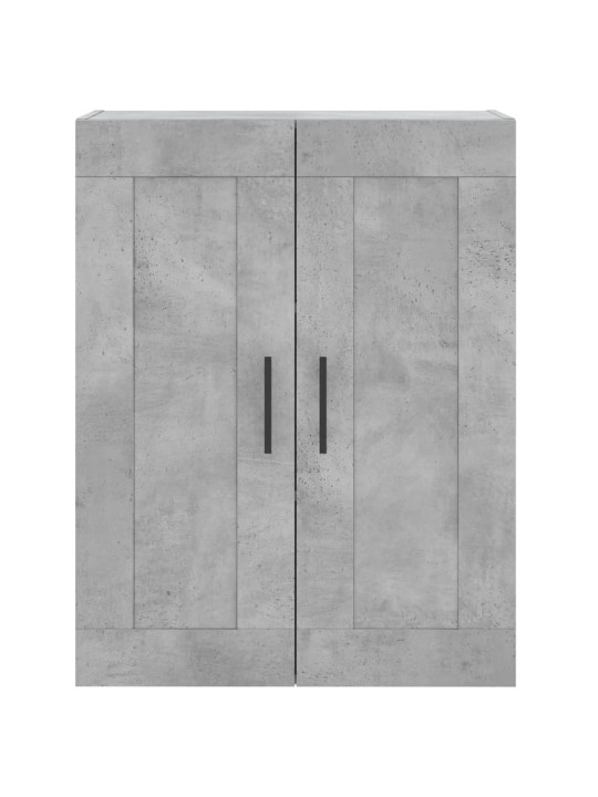 Komoda, betono pilkos spalvos, 69,5x34x180cm, apdirbta mediena