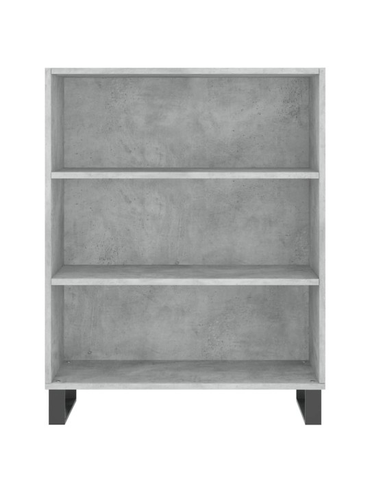 Komoda, betono pilkos spalvos, 69,5x34x180cm, apdirbta mediena