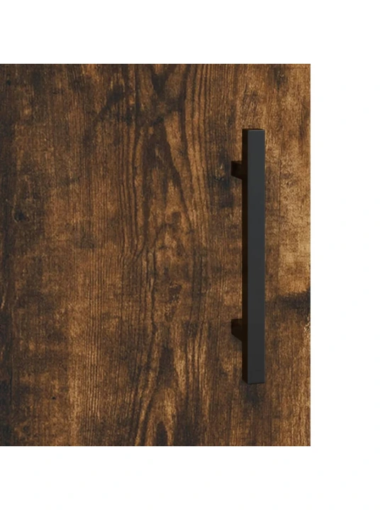 Komoda, dūminio ąžuolo spalvos, 69,5x34x180cm, apdirbta mediena