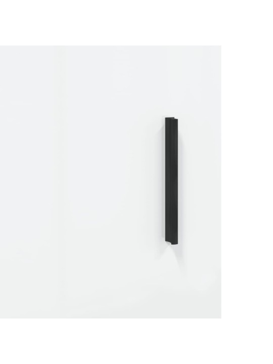 Komoda, baltos spalvos, 34,5x34x180cm, apdirbta mediena