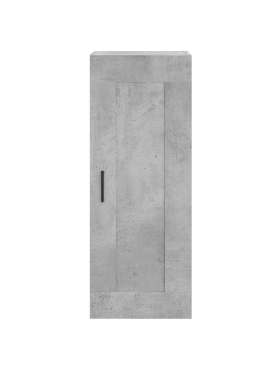 Komoda, betono pilkos spalvos, 34,5x34x180cm, apdirbta mediena