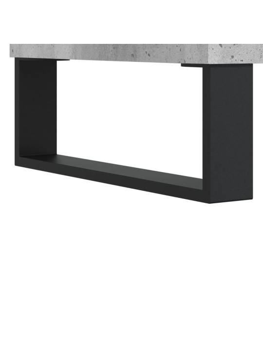 Komoda, betono pilkos spalvos, 34,5x34x180cm, apdirbta mediena