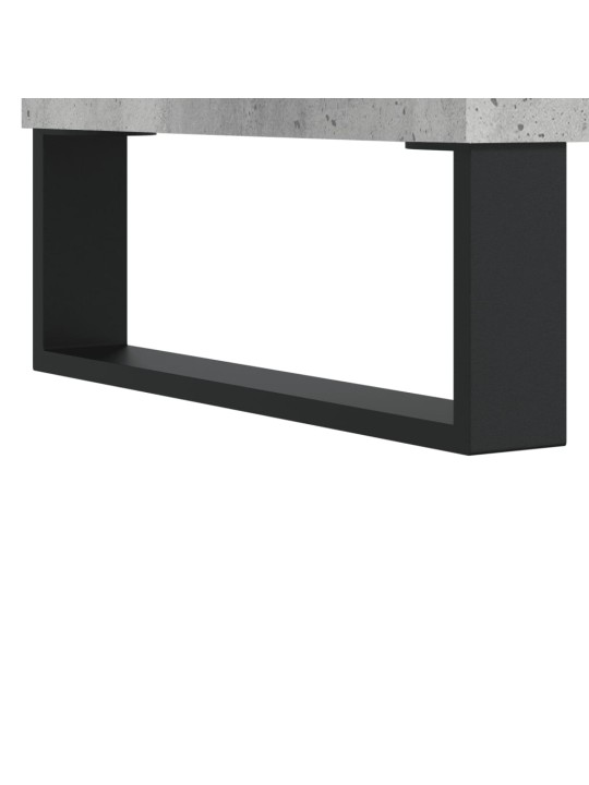Komoda, betono pilkos spalvos, 34,5x34x180cm, apdirbta mediena