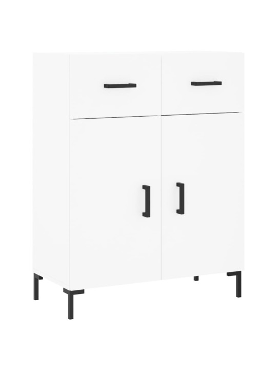 Komoda, baltos spalvos, 69,5x34x180cm, apdirbta mediena