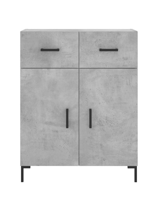 Komoda, betono pilkos spalvos, 69,5x34x180cm, apdirbta mediena