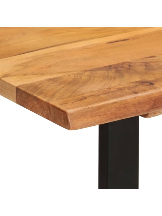 Valgomojo stalas, 110x50x76cm, akacijos medienos masyvas