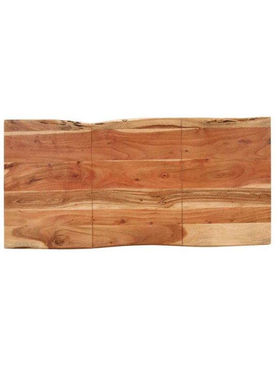 Valgomojo stalas, 140x70x76cm, akacijos medienos masyvas