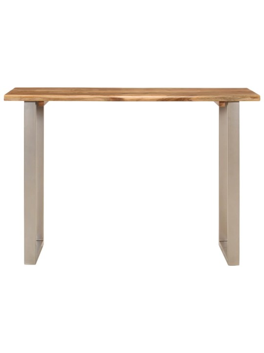 Valgomojo stalas, 110x50x76cm, akacijos medienos masyvas