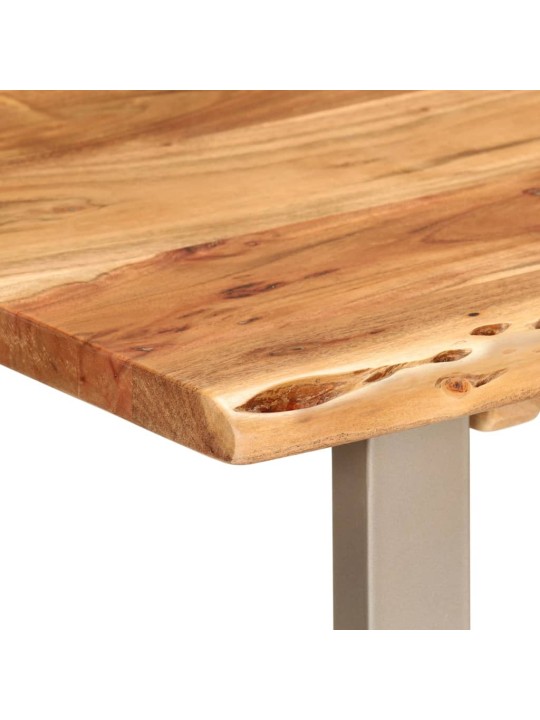 Valgomojo stalas, 110x50x76cm, akacijos medienos masyvas