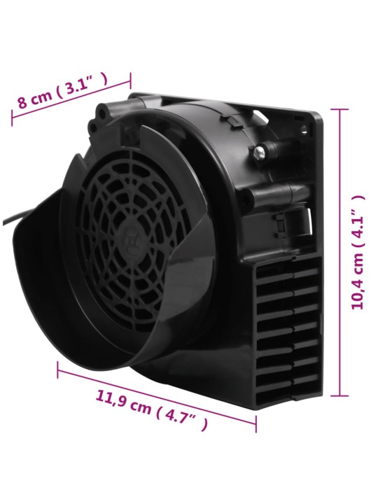 LED lempučių girlianda su 66 LED ir pūstuvu, 660cm