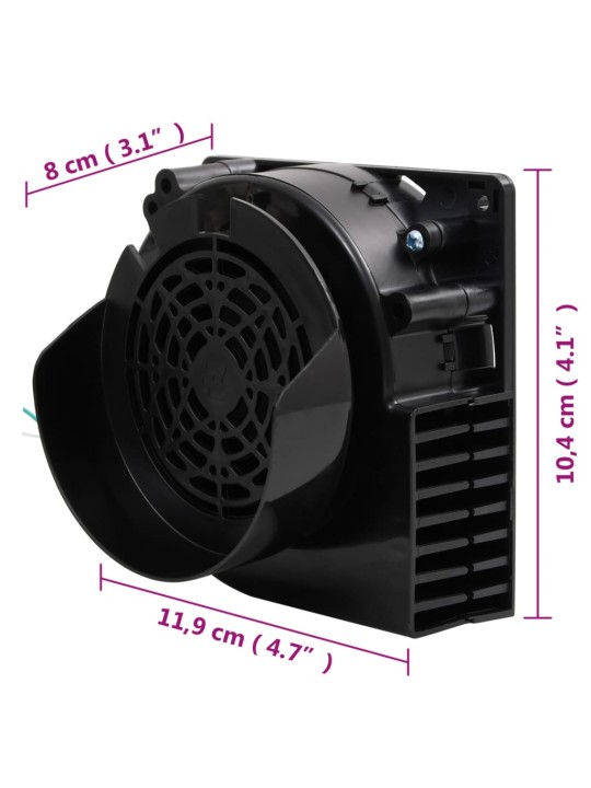 LED lempučių girlianda su 90 LED ir pūstuvu, 900cm