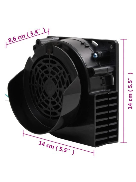 LED lempučių girlianda su 110 LED ir pūstuvu, 1100cm