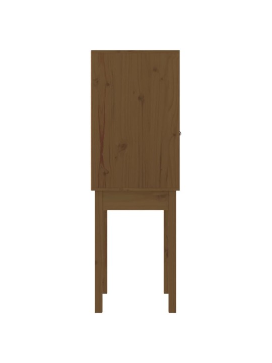 Komoda, medaus ruda, 60x40x120cm, pušies medienos masyvas