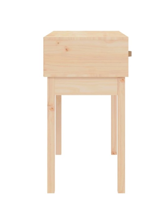Konsolinis staliukas, 76,5x40x75cm, pušies medienos masyvas