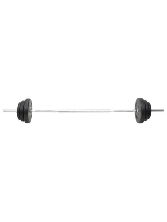 Štangos ir svarmenų su svoriais rinkinys, 90kg