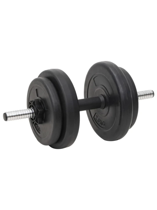 Štangos ir svarmenų su svoriais rinkinys, 90kg