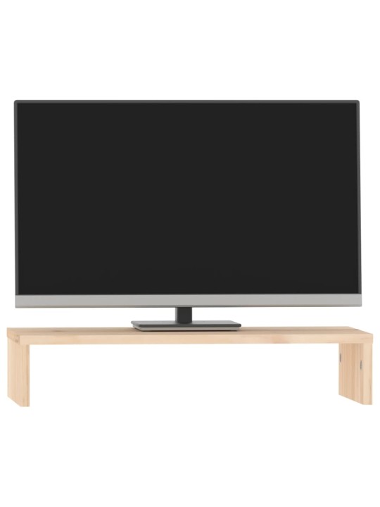 Monitoriaus stovas, 50x27x10cm, pušies medienos masyvas