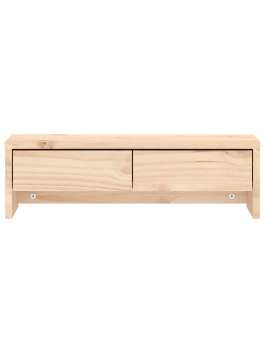 Monitoriaus stovas, 50x27x15cm, pušies medienos masyvas
