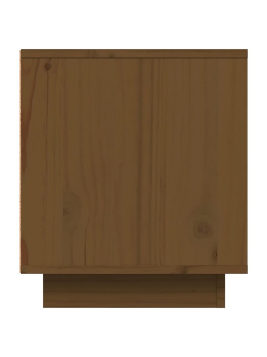 Televizoriaus spintelė, medaus ruda, 80x35x40,5cm, pušis