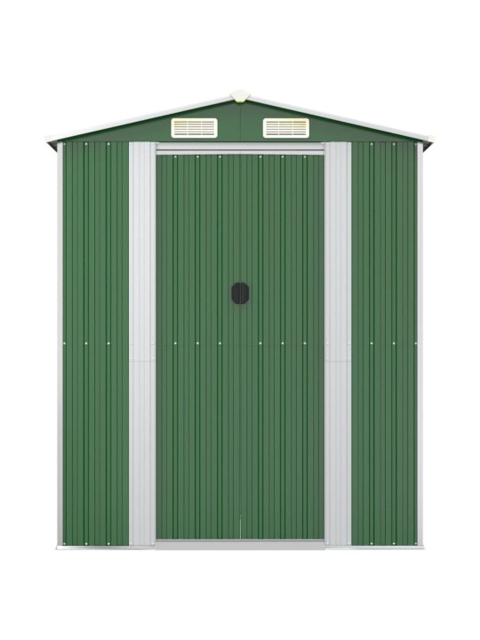 Sodo pašiūrė, žalia, 192x274x223cm, galvanizuotas plienas