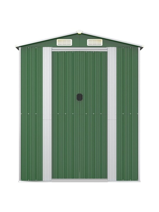 Sodo pašiūrė, žalia, 192x440x223cm, galvanizuotas plienas