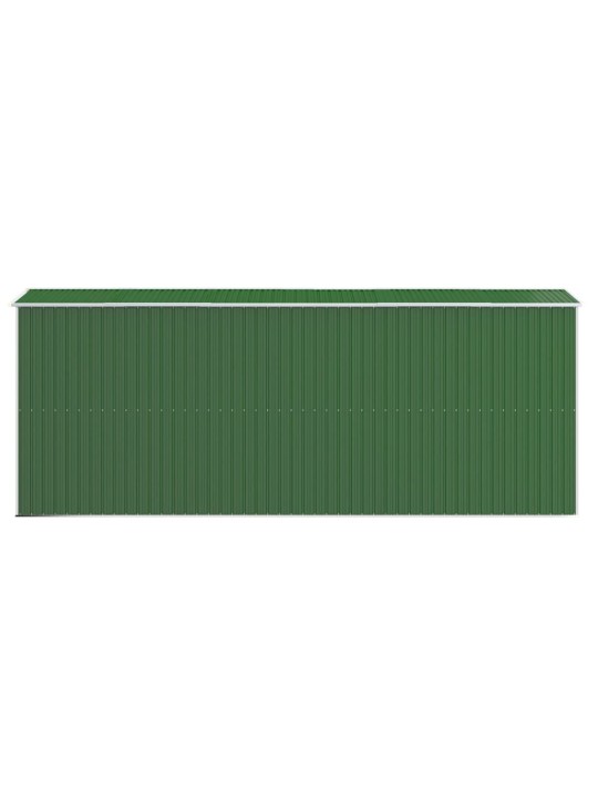 Sodo pašiūrė, žalia, 192x523x223cm, galvanizuotas plienas