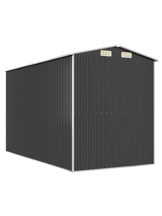 Sodo pašiūrė, antracito, 192x357x223cm, galvanizuotas plienas