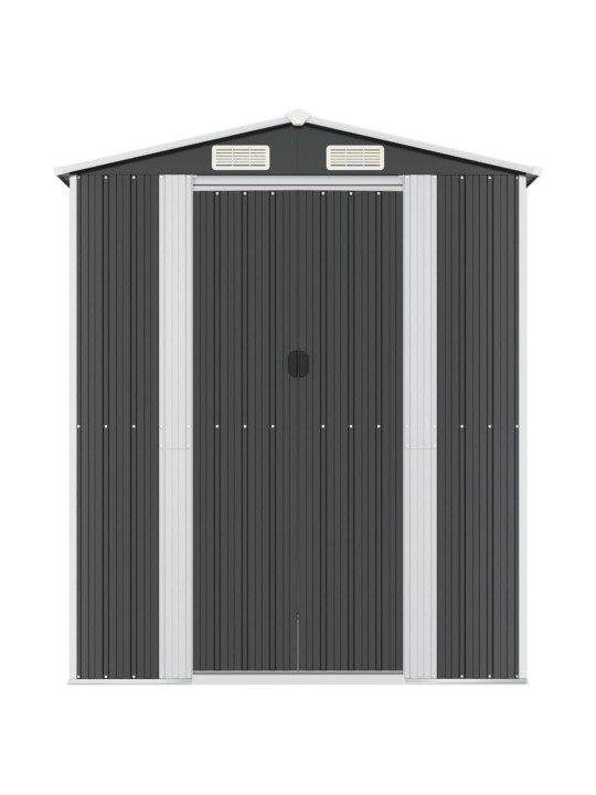 Sodo pašiūrė, antracito, 192x606x223cm, galvanizuotas plienas
